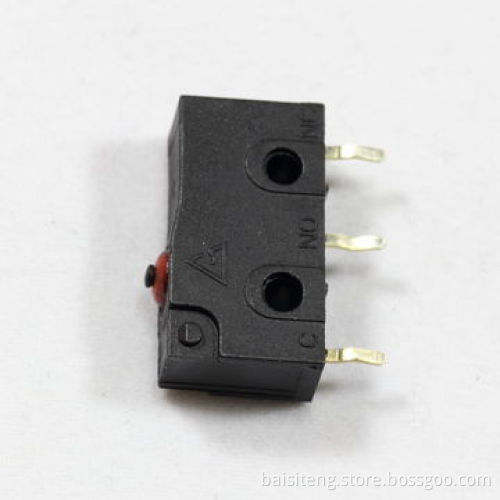 Water-resistant Micro Switches, Rating of 125V AC 5A/250V AC 3A, Solder Terminal